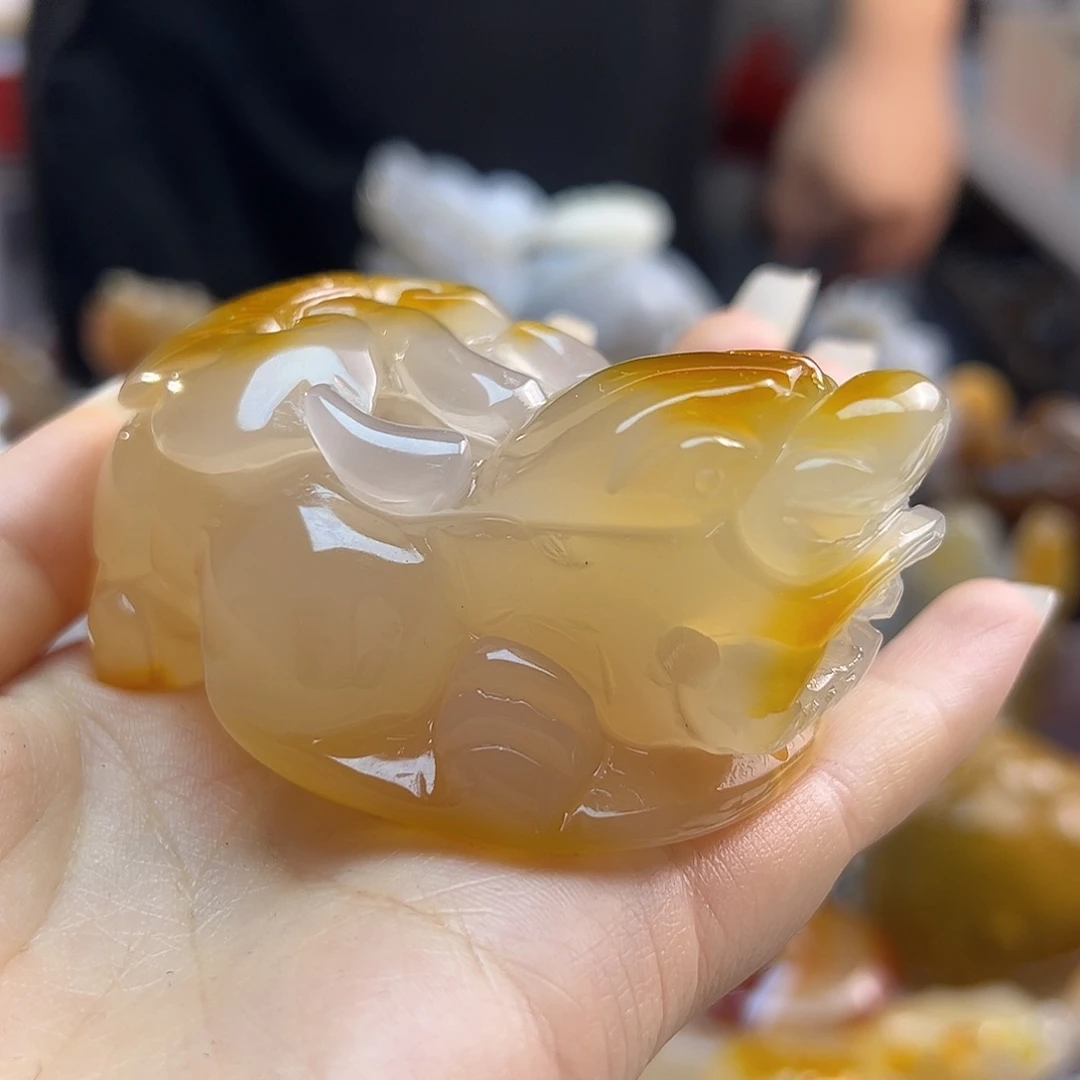 玛瑙/玉髓未镶嵌吊坠(不含链)