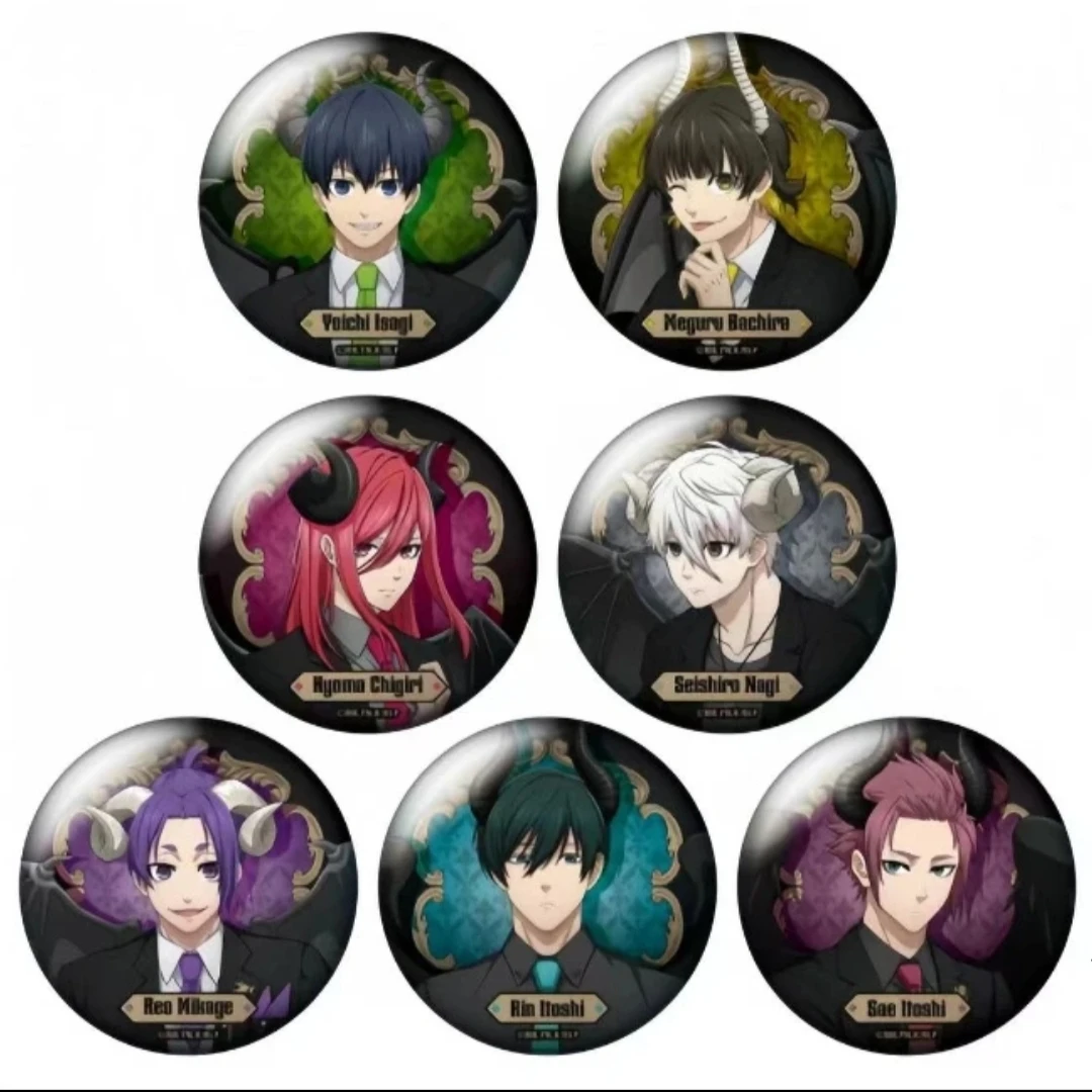 【拆包】蓝色监狱七大罪吧唧  收藏（盲盒商品）