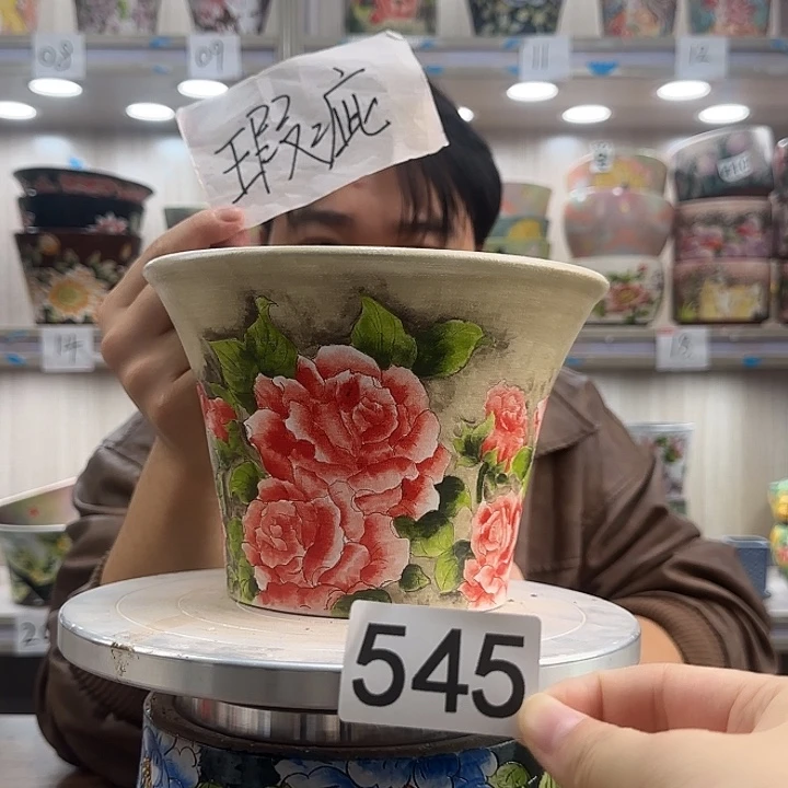 紫砂花盆瑕疵瑕疵545