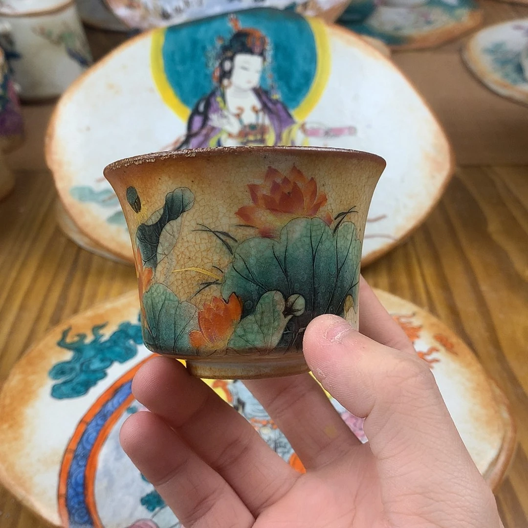 用***7杯景德镇陶瓷手作