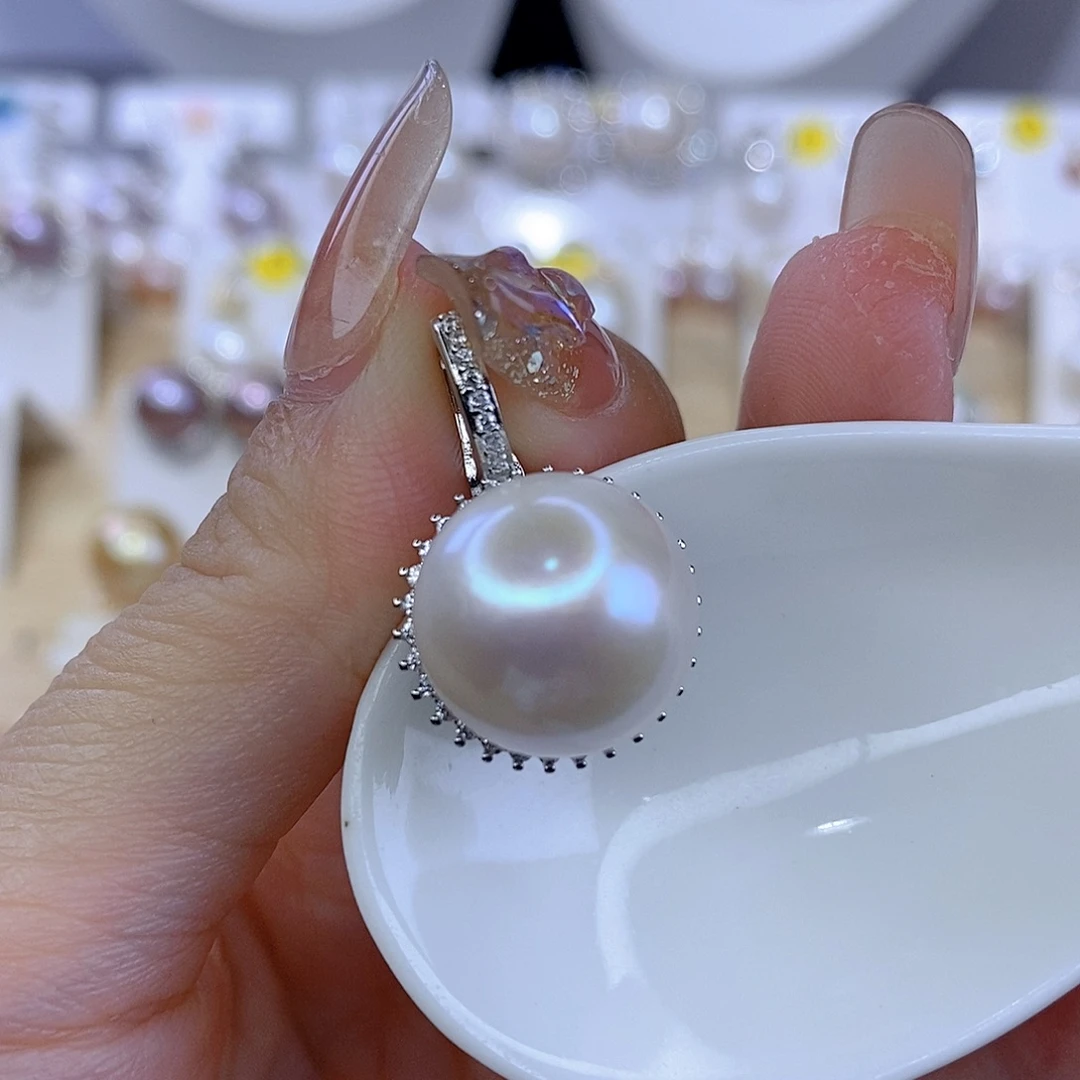 淡水珍珠合金颈饰14➕