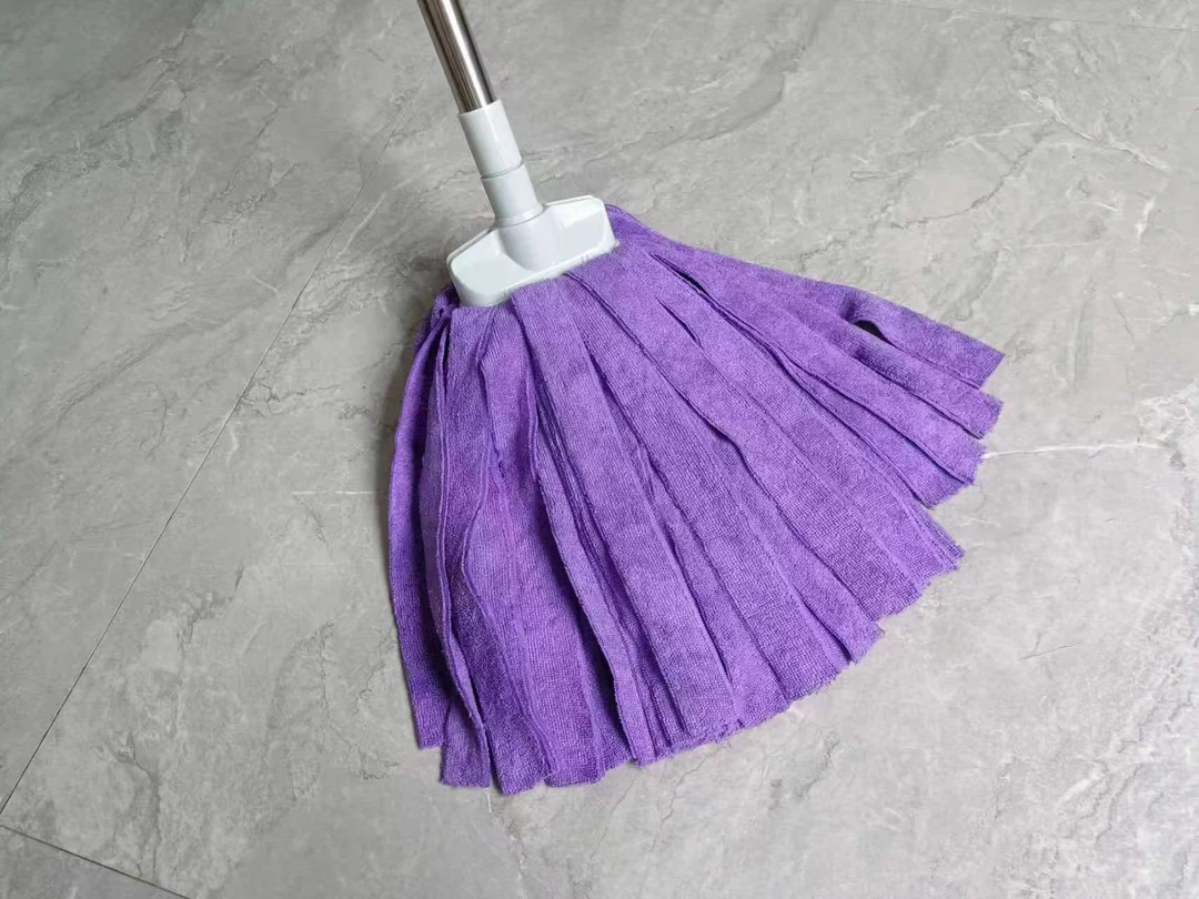 老式纯手工精编毛巾条拖把干湿两用传统大号一拖净拖把