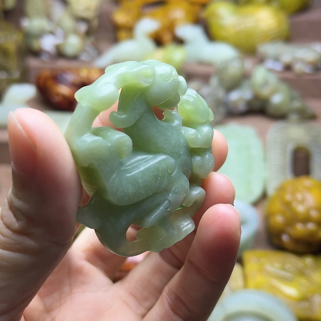白玉菩提吊坠149。。