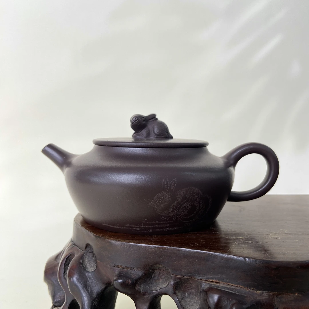 宜兴手工紫砂陶 （实力派2）茶壶GS4205-15