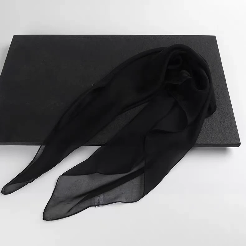 【XL-BGL】ChicChic轻奢高定 B利黑香莲 百搭丝巾