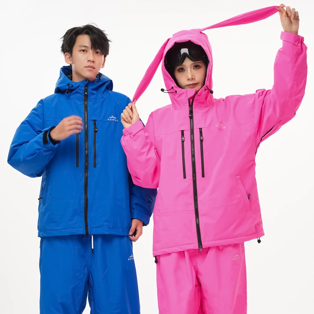 【防水2万】APVCX成人款亲子滑雪服滑雪裤3L硬壳防水厚款滑雪裤雪服