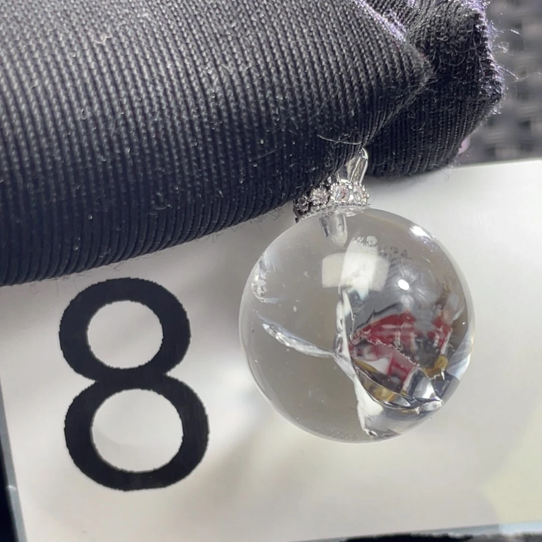 水晶水晶吊坠未镶嵌噜*啦