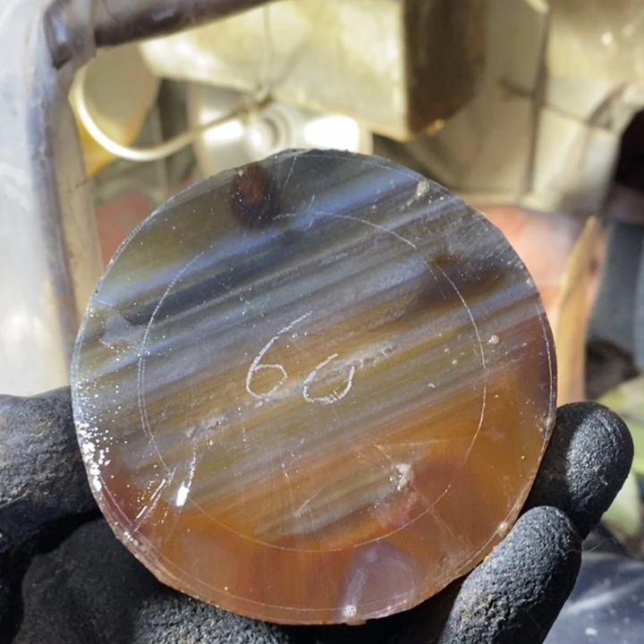 F****定制玛瑙未镶嵌手镯手镯工费Fu