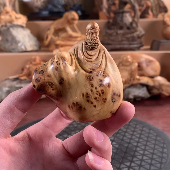 柏木（崖柏）根雕摆件