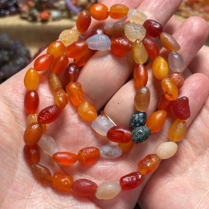 玛瑙/玉髓未镶嵌手链