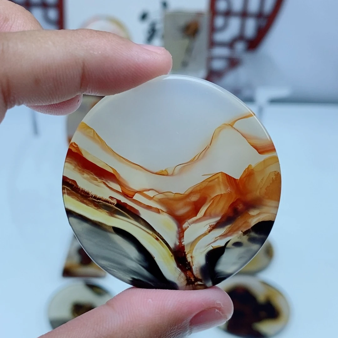 玛瑙/玉髓未镶嵌珠宝半成品