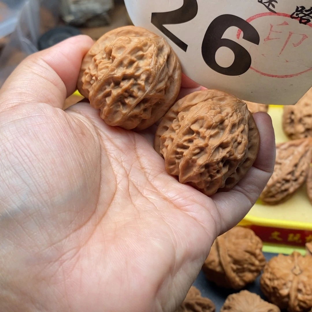 把件文玩核桃40太行元宝