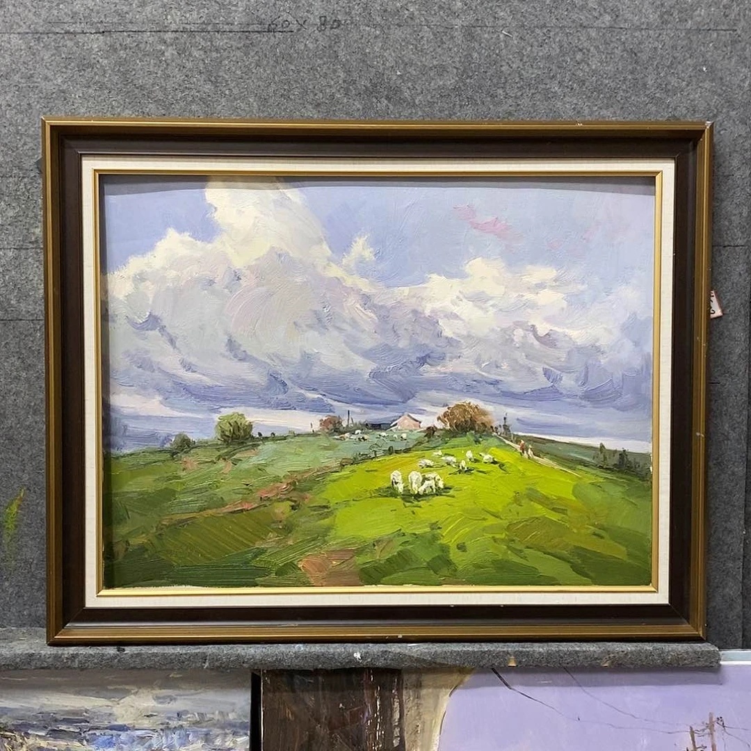 油画风景油画尺寸60/80