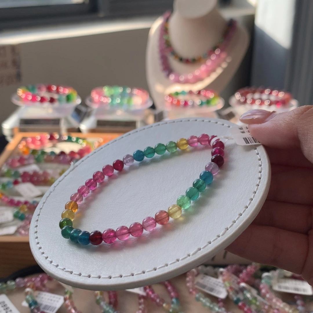 未镶嵌手链碧玺碧玺