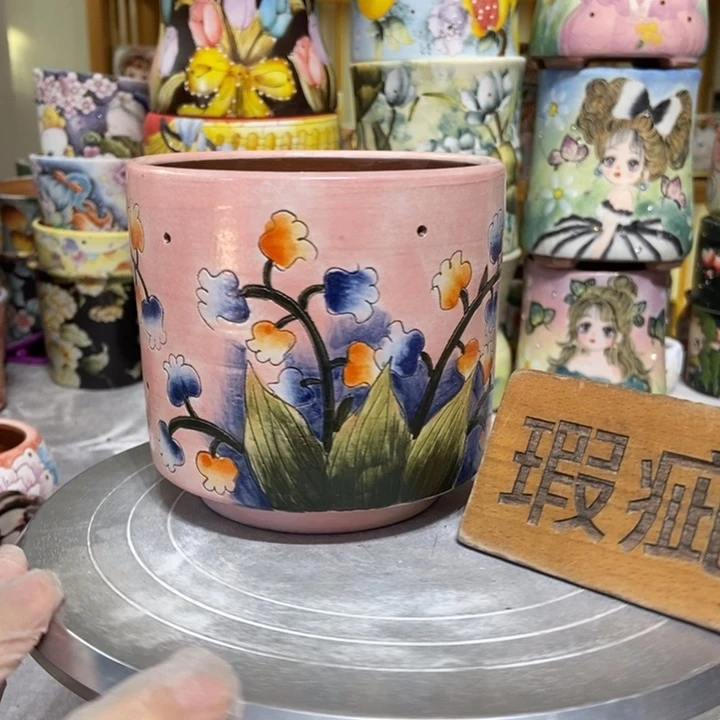 景德镇艺术手绘作品