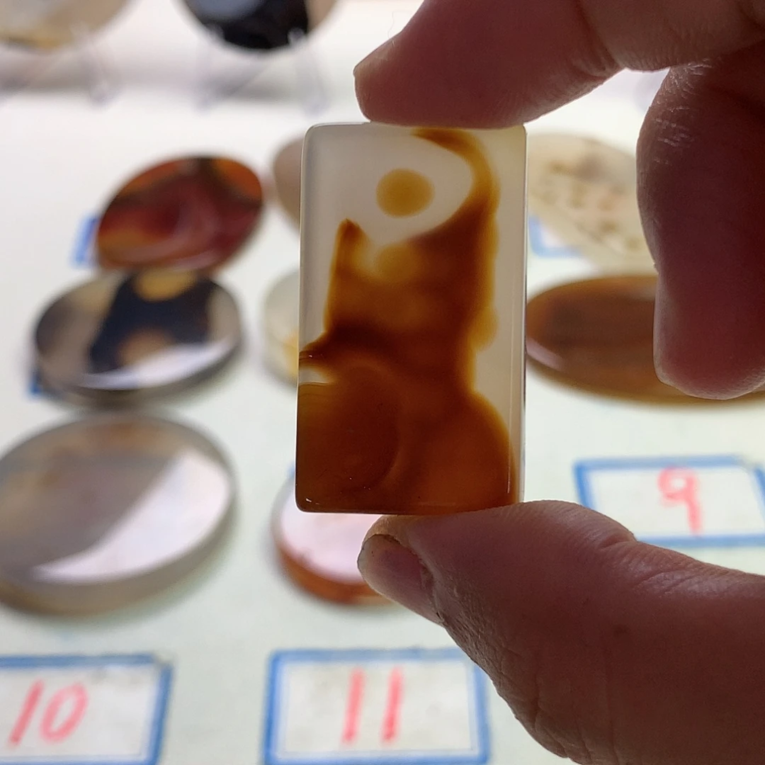 玛瑙/玉髓未镶嵌珠宝半成品