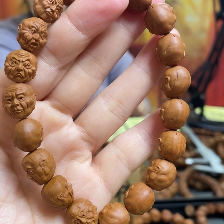 手串/手链橄榄核龙纹桃核