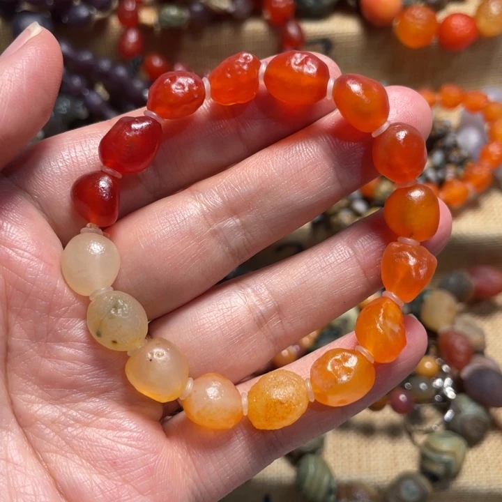 玛瑙/玉髓合金手链