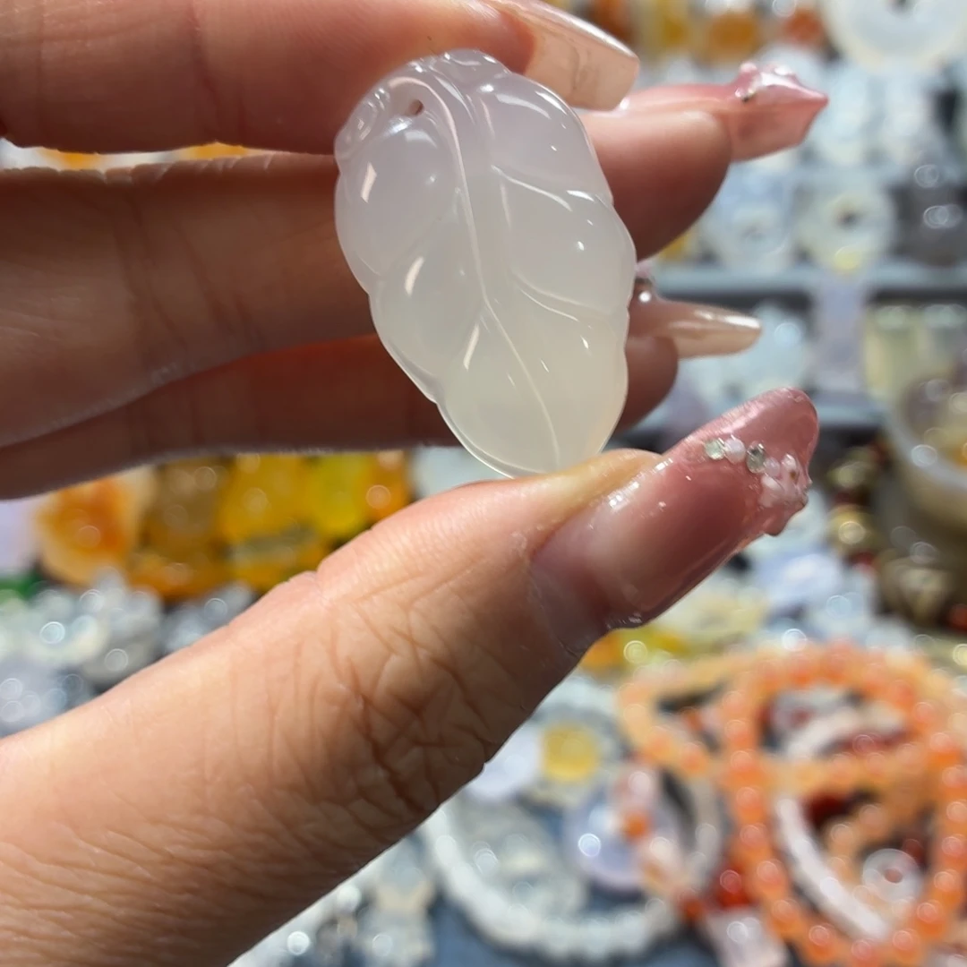 玛瑙/玉髓未镶嵌吊坠(不含链)