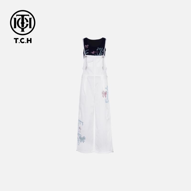 TCH私服烫钻工艺时尚休闲舒适气质套装女T75B07E5036轻奢tch