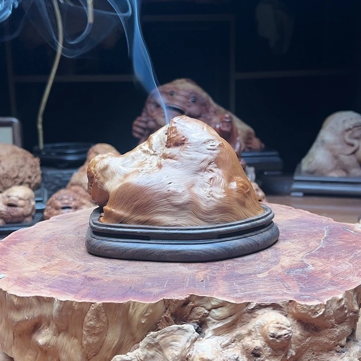 荔枝木沈**扬荔枝木随型香炉138