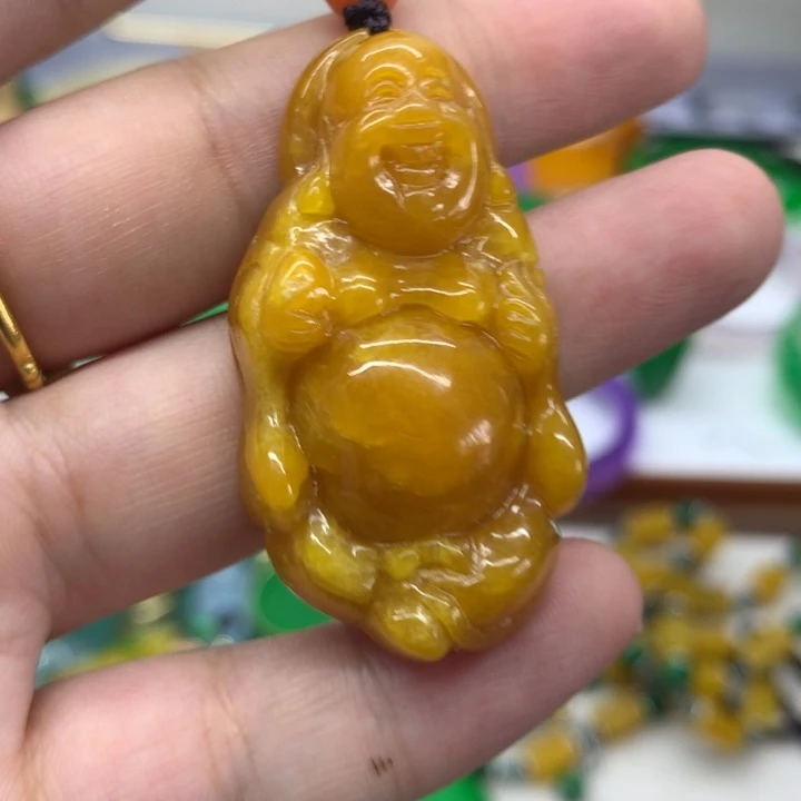 颈饰未镶嵌翡翠吊坠
