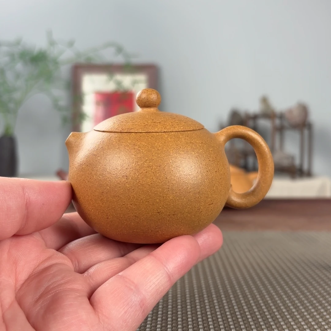 紫砂茶壶黄龙山原矿紫砂壶150