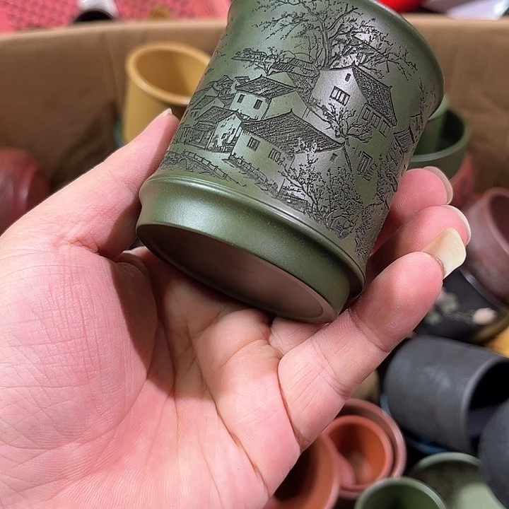 茶杯紫砂全手工紫砂主人杯