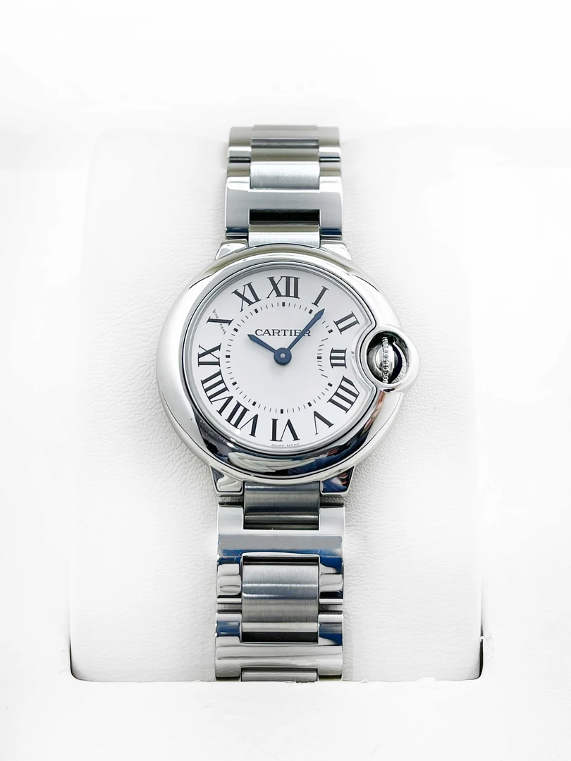 99新 Cartier/卡地亚 云时臻品/蓝气球/22年全套/28.6mm石英女款