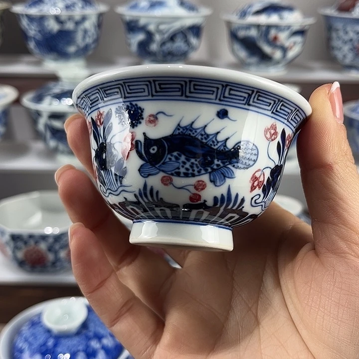 景德镇陶瓷手工手绘