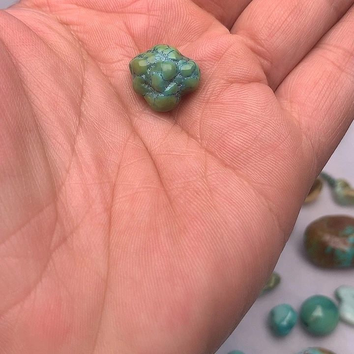 绿松石未镶嵌吊坠(不含链)