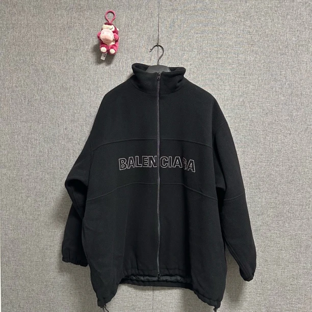 99新 Balenciaga/巴黎世家 44码/Logo印花夹克外套/r636/20900