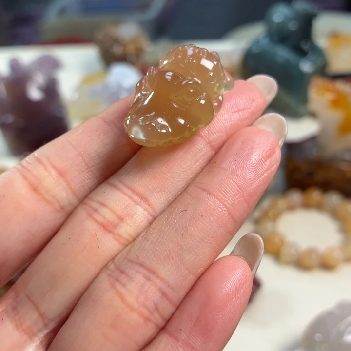 玛瑙/玉髓未镶嵌吊坠(不含链)