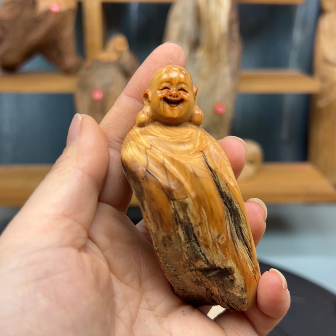 柏木崖柏木摆件手把件38