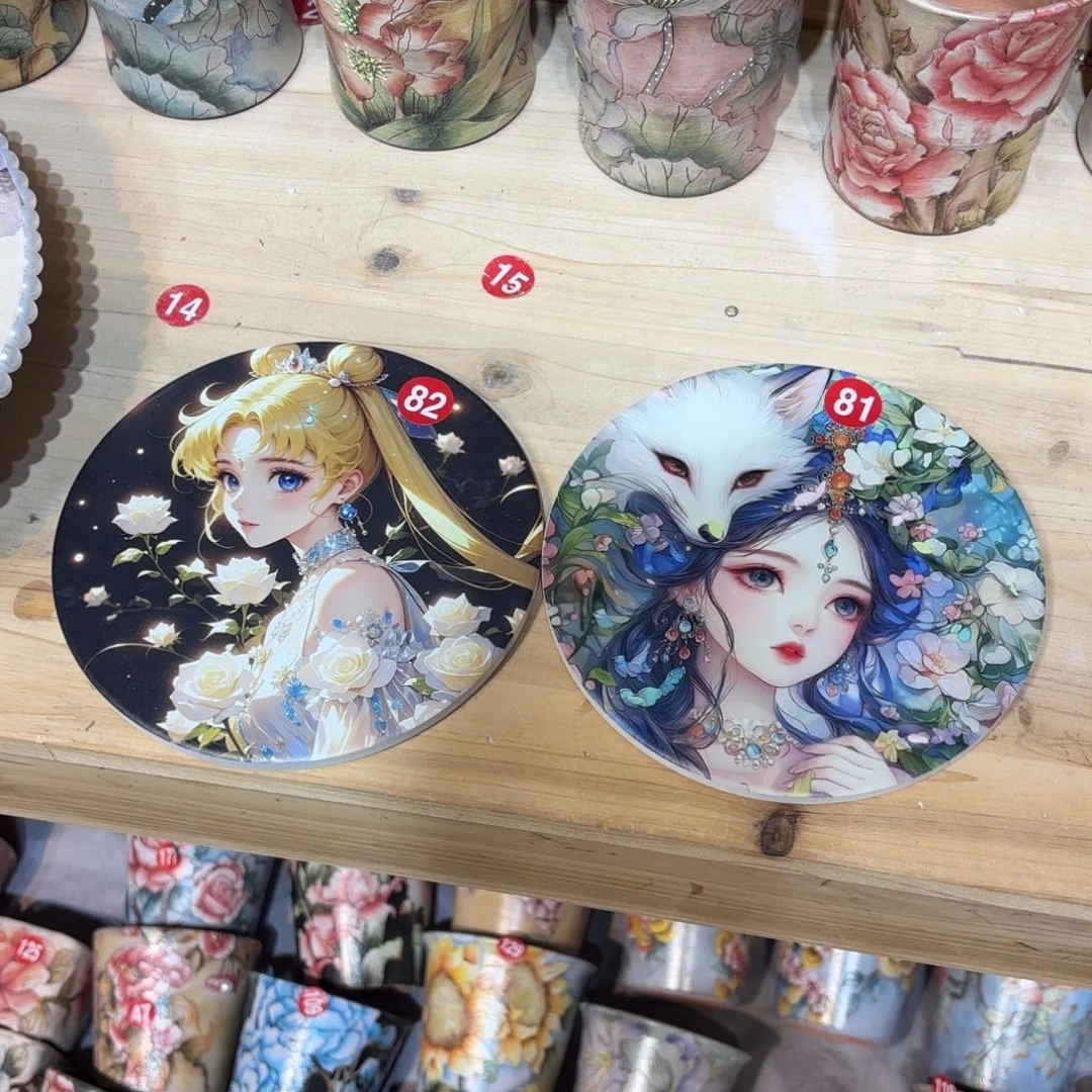 无***默景德镇手绘花盆陶瓷