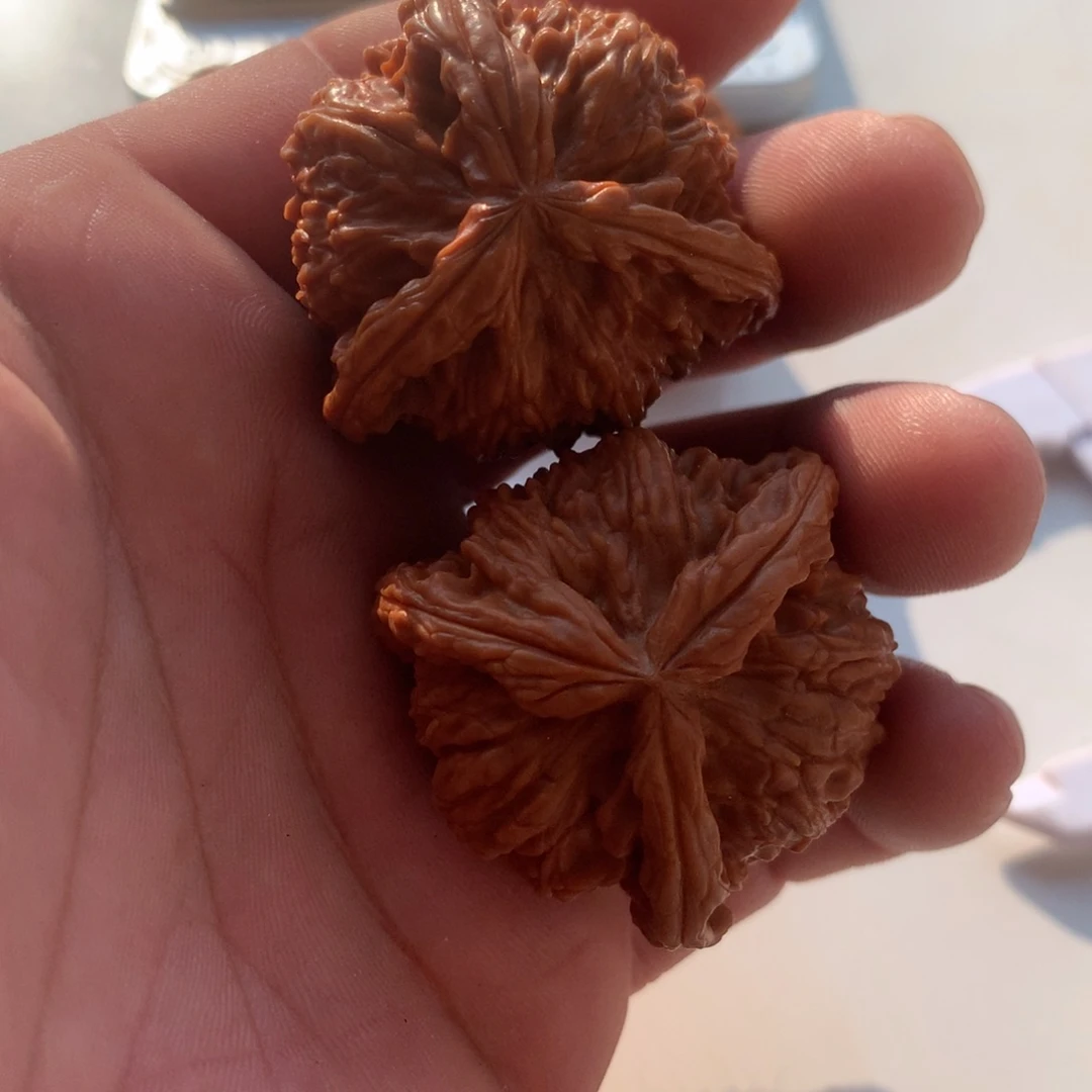 吊坠文玩核桃三棱