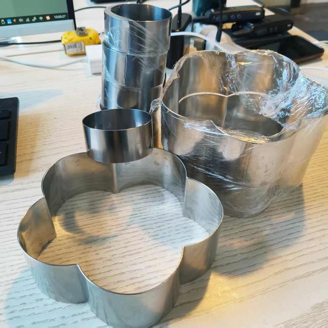 三能慕斯圈圆形方形花型多规格 8-9成鑫