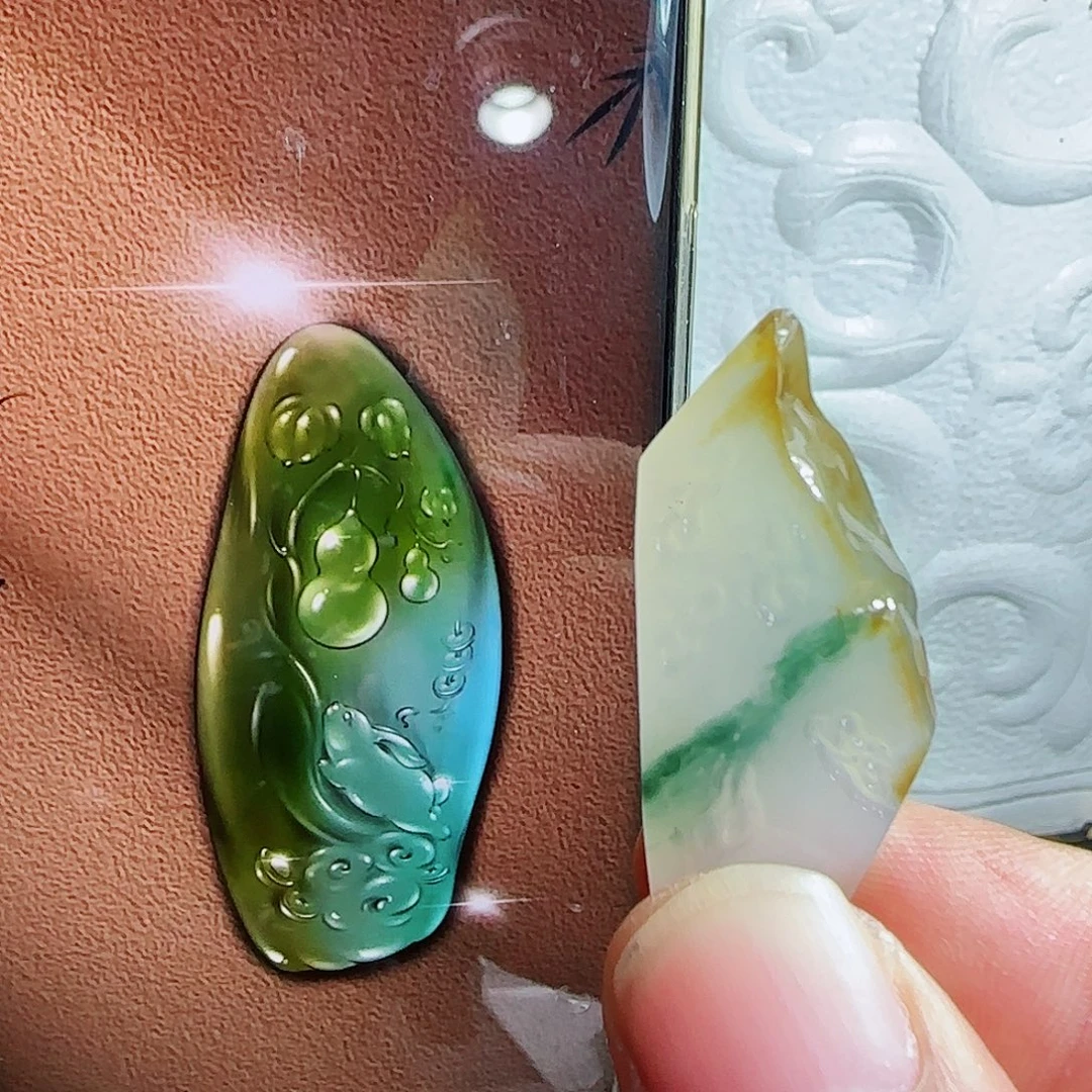 未镶嵌定制翡翠翡翠含工