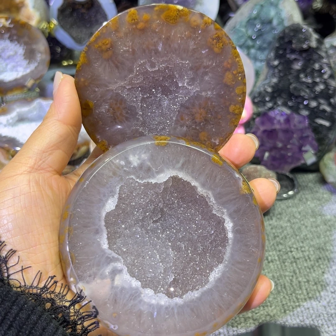 未镶嵌紫晶摆件水晶