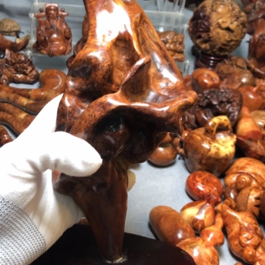 木质麻梨疙瘩火琉璃