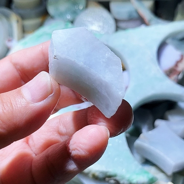 散珠翡翠边角料114