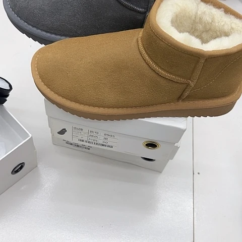 男女同款皮毛一体雪地靴36-44