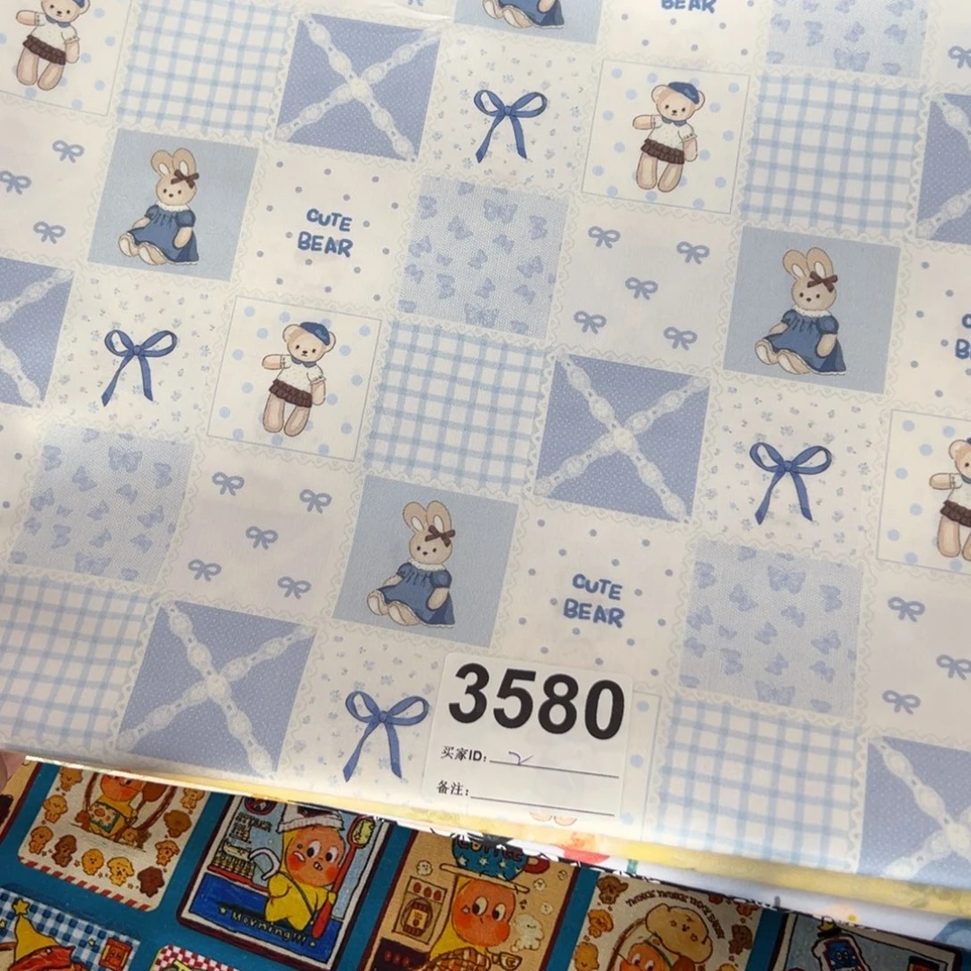 棉一米价纯棉60支高密斜纹1.45米宽果子块