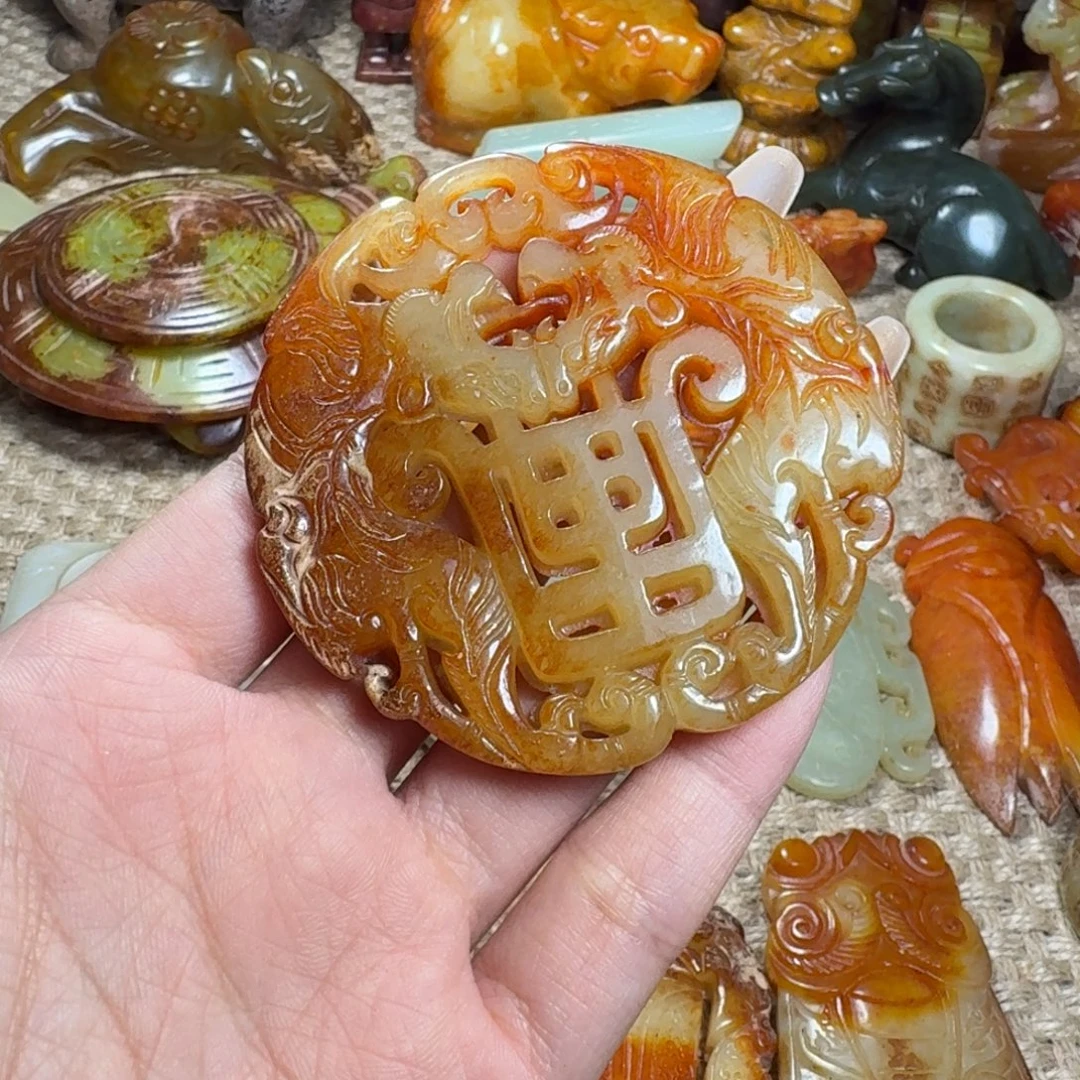 吊坠白玉菩提挂件