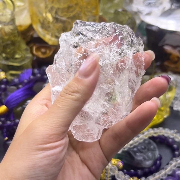 水晶未镶嵌珠宝半成品