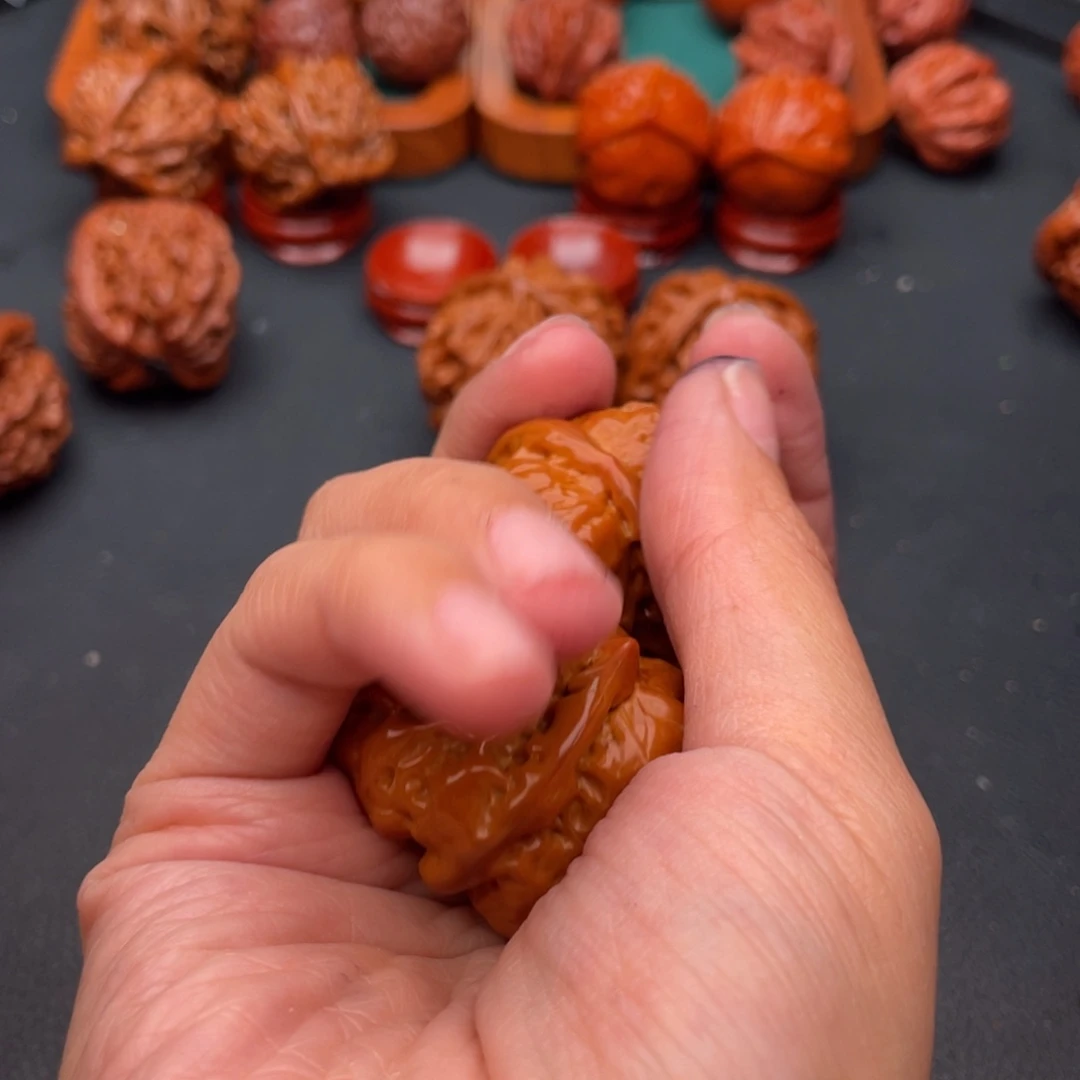 把件文玩核桃蛤蟆头