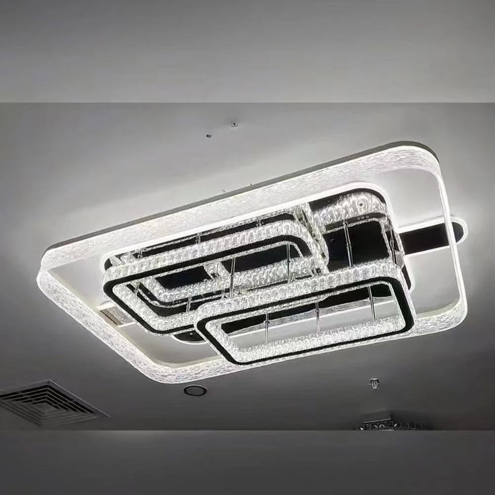 轻奢意式新款水晶客厅高端大气餐厅书房卧室灯