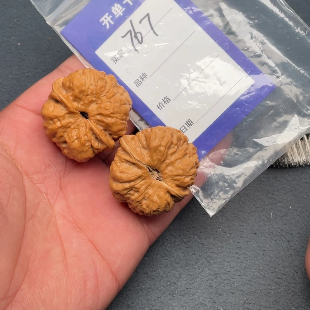 核桃把件39蛤蟆头，767号