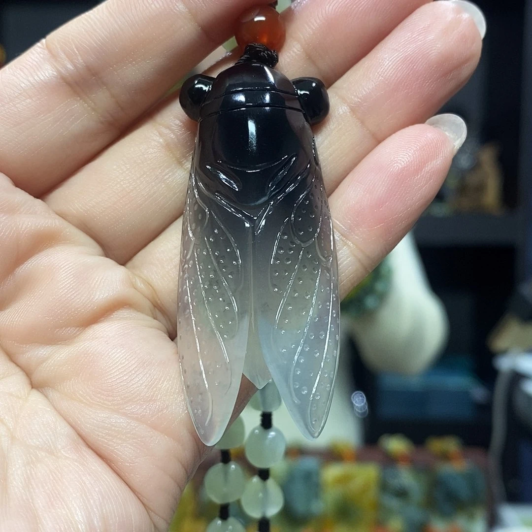 未镶嵌岫玉挂件吊坠项链