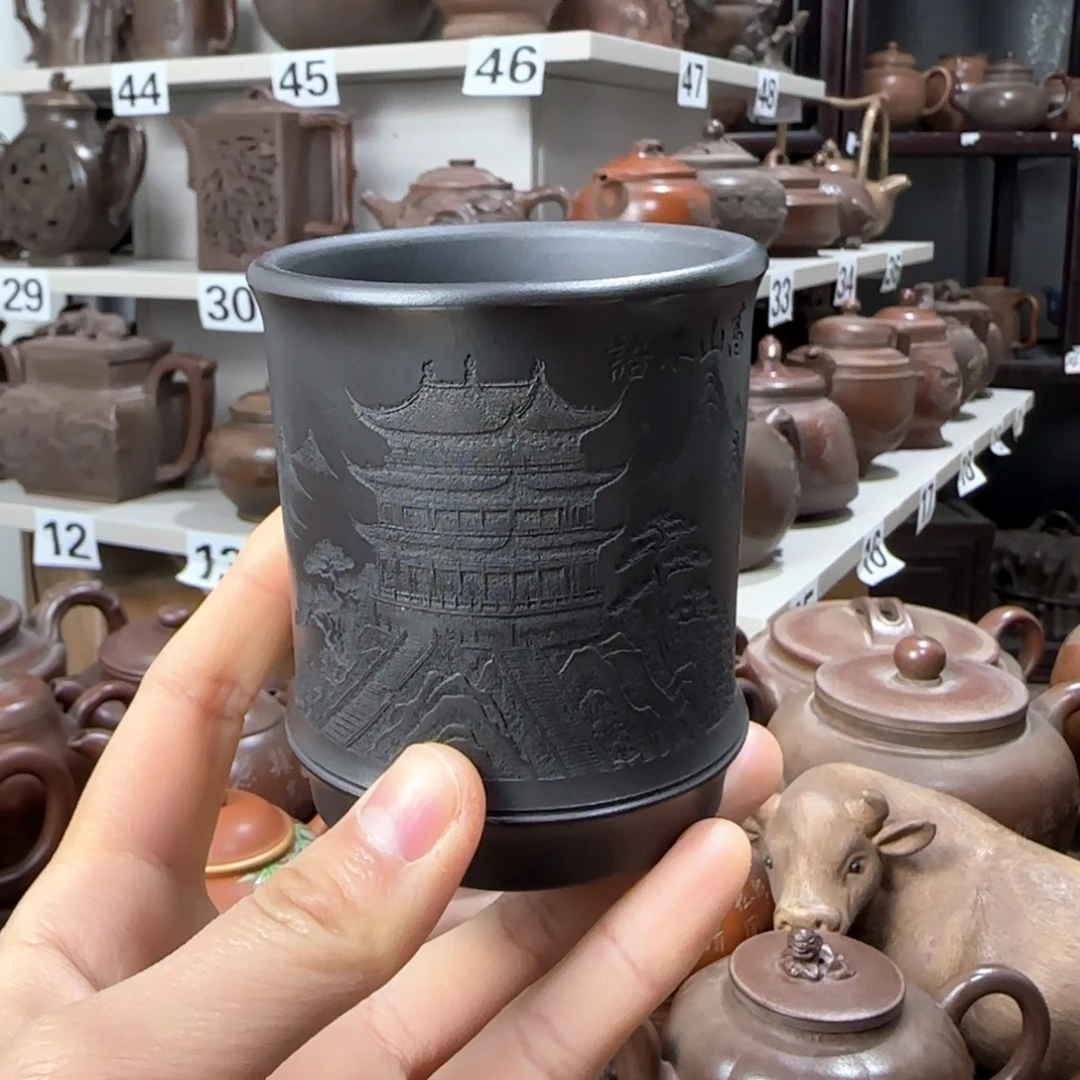 紫砂茶杯紫砂茶杯